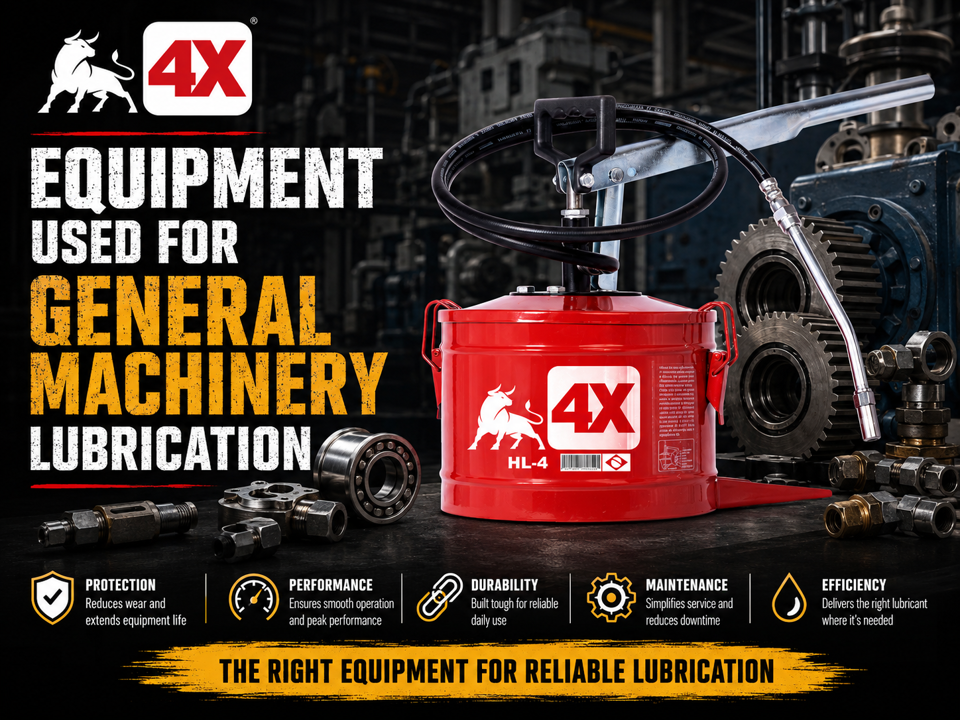 Equipment Used for General Machinery Lubrication
